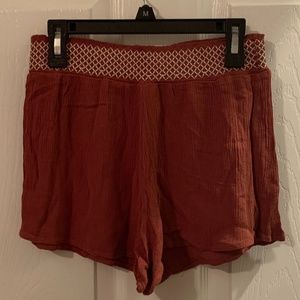 Forever 21 Maroon Soft Shorts